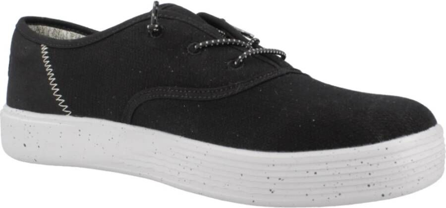 Hey Dude Sportieve Mesh Veterschoenen Black Heren