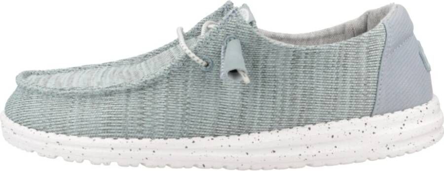 Hey Dude Sportieve Mesh Veterschoenen Gray Dames