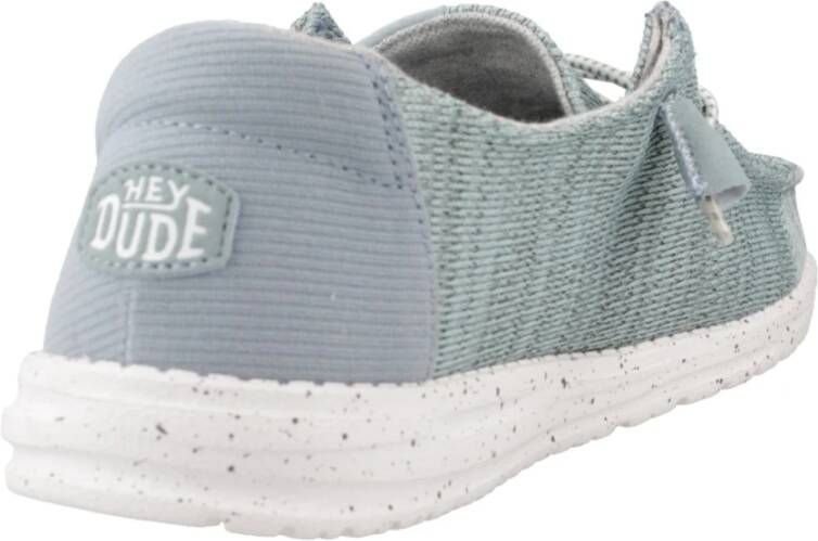 Hey Dude Sportieve Mesh Veterschoenen Gray Dames