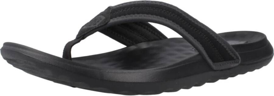 Hey Dude Stijlvolle Flip Flops voor de Zomer Black Heren