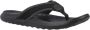 HEYDUDE Myers Flip Sport Mode Heren Slippers Black Black - Thumbnail 6