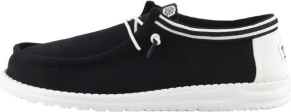 Hey Dude Stijlvolle Schoenen voor Mannen en Vrouwen Black Heren