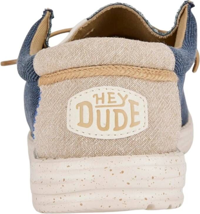 Hey Dude Stijlvolle Schoenen voor Mannen en Vrouwen Blue Heren