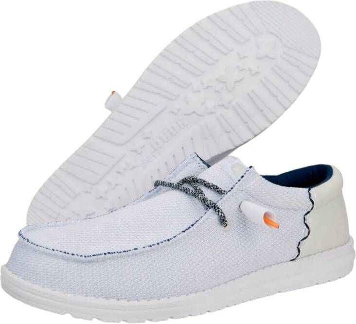 Hey Dude Stijlvolle Schoenen voor Mannen en Vrouwen White Heren