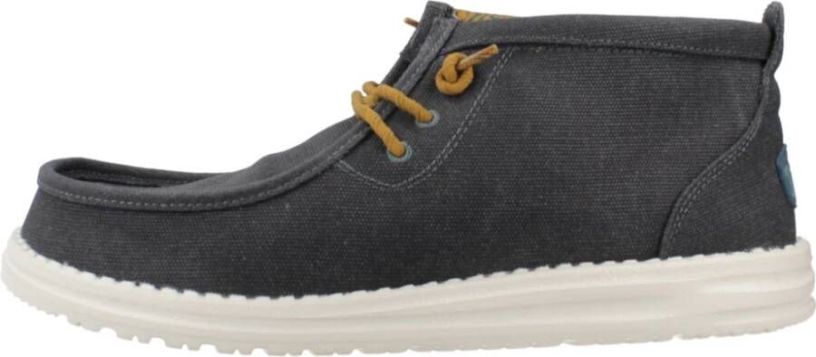 Hey Dude Stijlvolle Veterschoenen voor Mannen Blue Heren