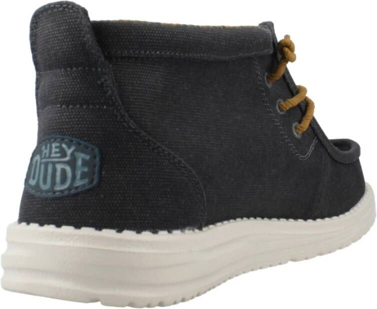 Hey Dude Stijlvolle Veterschoenen voor Mannen Blue Heren