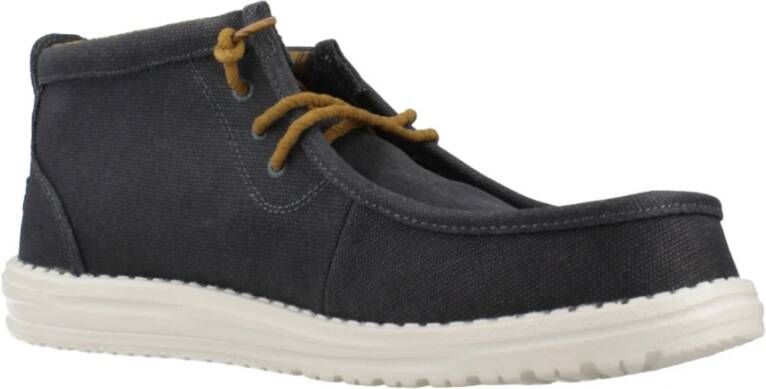 Hey Dude Stijlvolle Veterschoenen voor Mannen Blue Heren