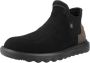 HEYDUDE Branson Suede Boots Black Black - Thumbnail 4