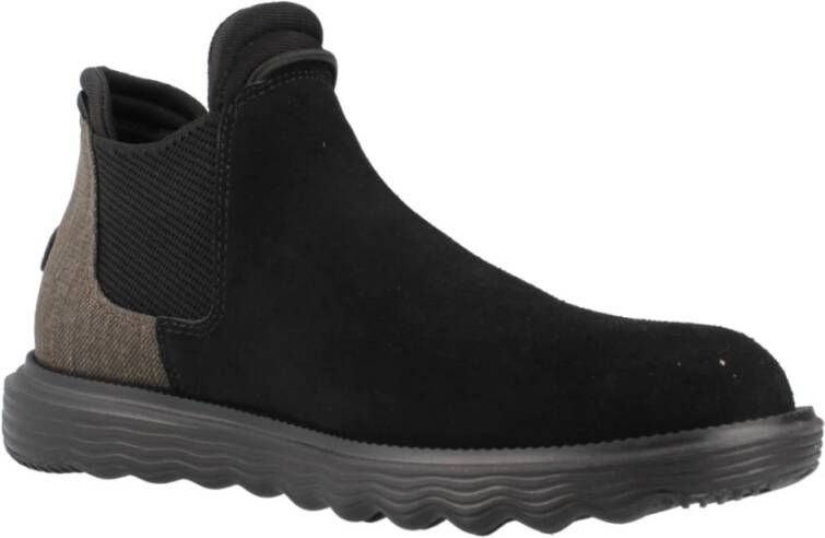 Hey Dude Suede Chelsea Boots Black Heren