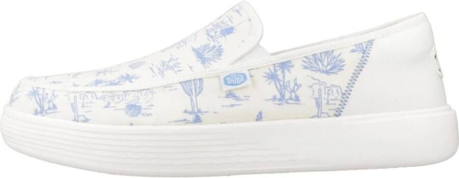 Hey Dude Sunapee Slip On Sneakers White Heren