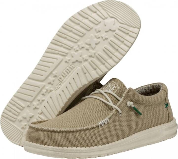 Hey Dude Vegan Zomer Sneaker Beige Heren