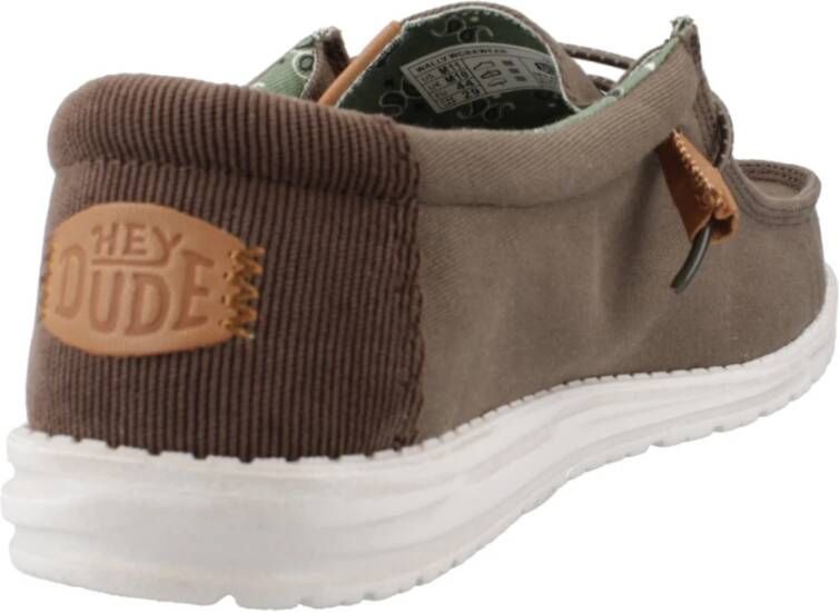 Hey Dude Wally Workwear Veterschoenen Green Heren