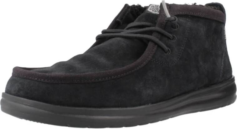 Hey Dude Warmte Veterschoenen Black Heren