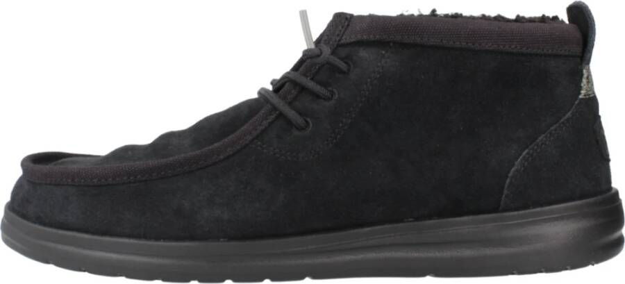 Hey Dude Warmte Veterschoenen Black Heren