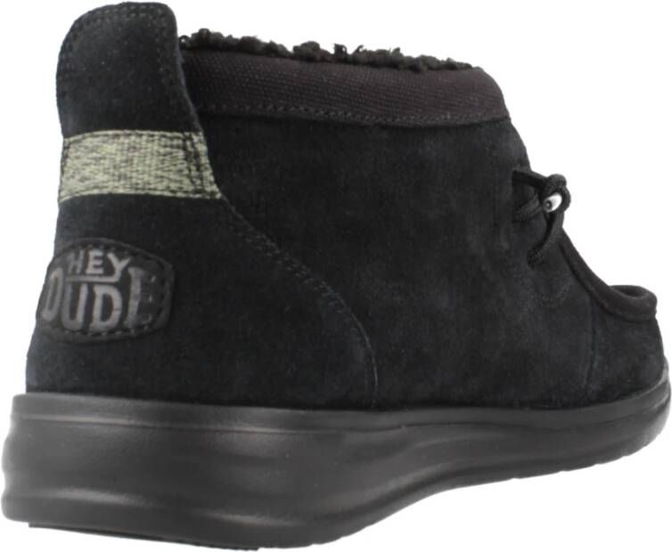 Hey Dude Warmte Veterschoenen Black Heren