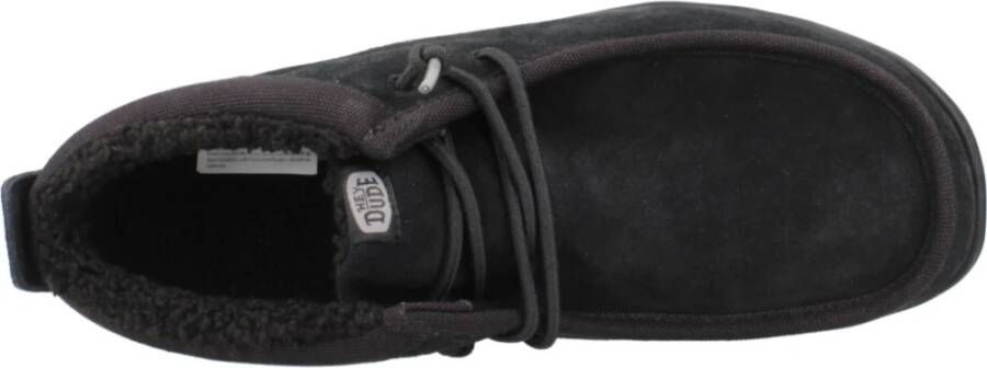 Hey Dude Warmte Veterschoenen Black Heren