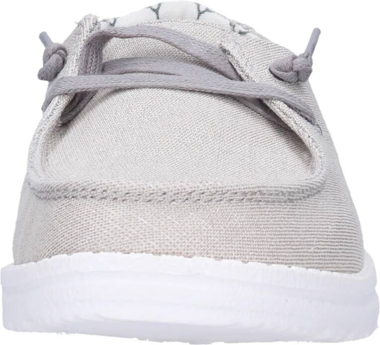 Hey Dude Wendy Canvas Sneaker Gray Dames