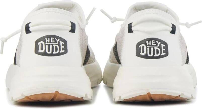 Hey Dude Witte Instapschoenen White Heren