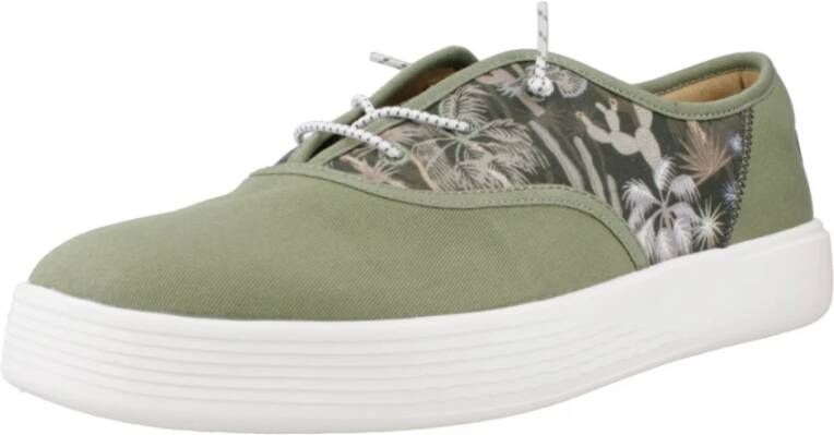 Hey Dude Woestijn Veterschoenen Green Heren