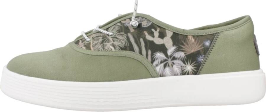 Hey Dude Woestijn Veterschoenen Green Heren