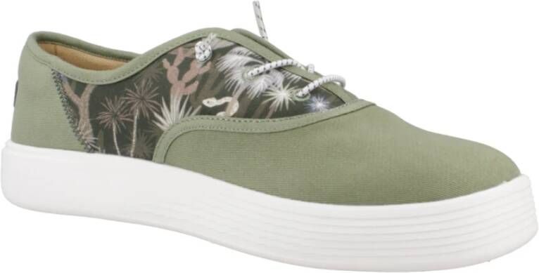 Hey Dude Woestijn Veterschoenen Green Heren