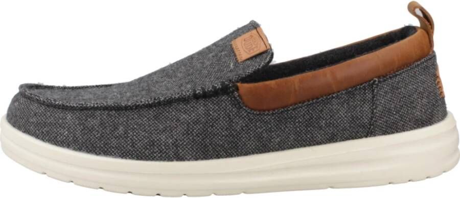 Hey Dude Wol Grip Loafers Blue Heren