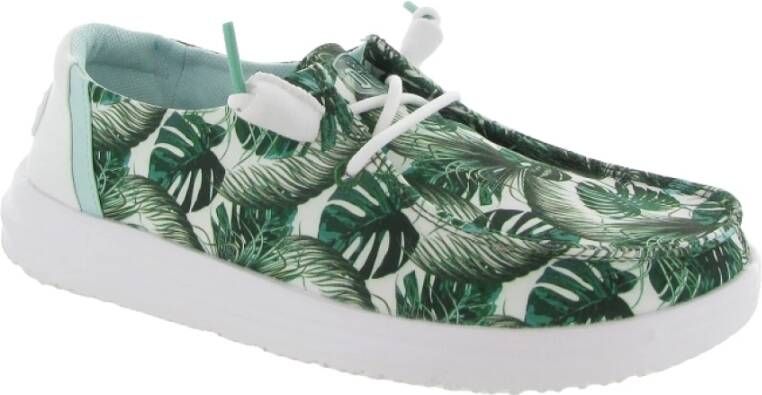 Hey Dude Zomerendron Lichtgewicht Schoenen Green Dames