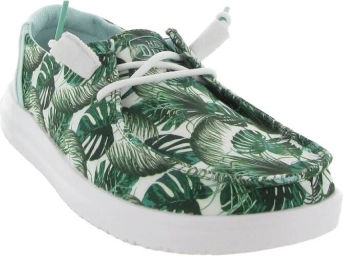 Hey Dude Zomerendron Lichtgewicht Schoenen Green Dames