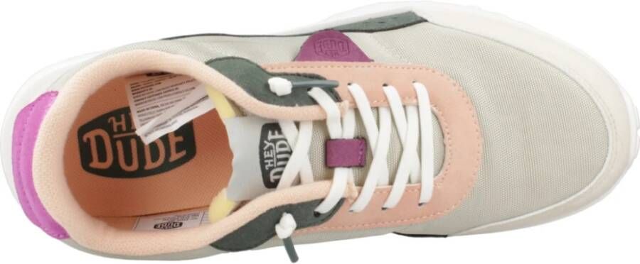 Hey Dude Zwarte Hayden Sneakers Multicolor Dames