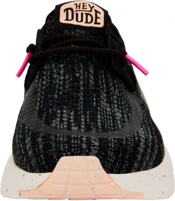 Hey Dude Zwarte Sirocco Sneakers Black Dames