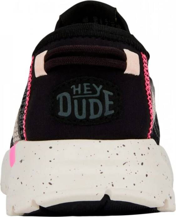 Hey Dude Zwarte Sirocco Sneakers Black Dames