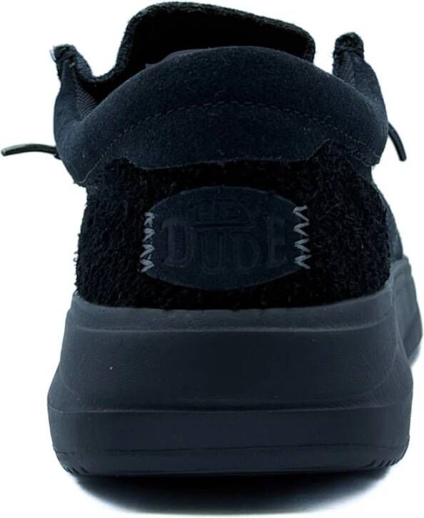 Hey Dude Zwarte Wendy Peak Sneakers Black Dames