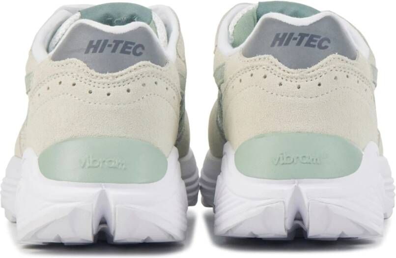 Hi-Tec Groene Combi Sneakers Multicolor Dames