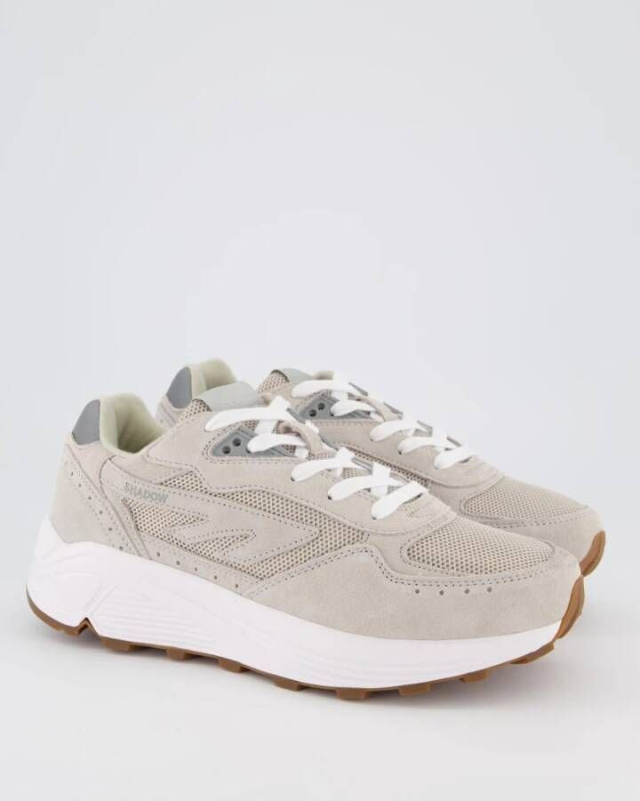 Hi-Tec Shadow Beige Wit Sneakers Beige Heren