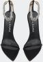 Hibourama Elegante en vrouwelijke satijnen sandalen Black Dames - Thumbnail 3