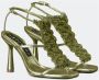 Hibourama Handgemaakte Gladiators met Iridescent Kristallen Green Dames - Thumbnail 2