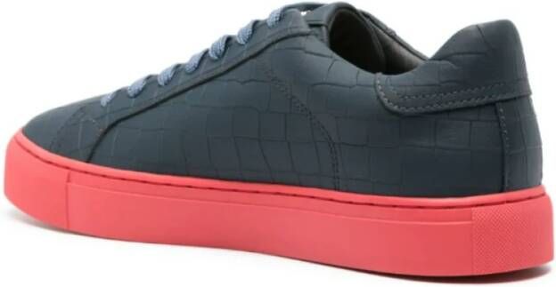 Hide&Jack Blauwe Essence Sneakers Blue Heren