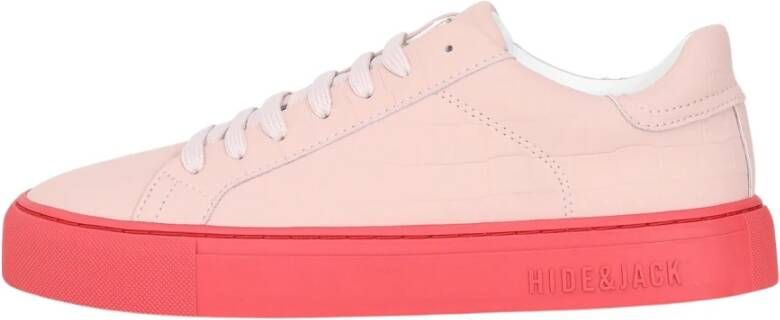 Hide&Jack Essence Roze Damessneakers Pink Dames