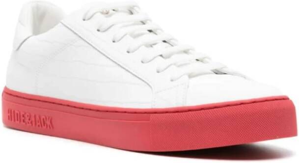 Hide&Jack Rode Sneakers Essence White Heren