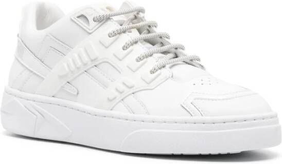 Hide&Jack Silverstone Leather Low Top Sneaker White Heren