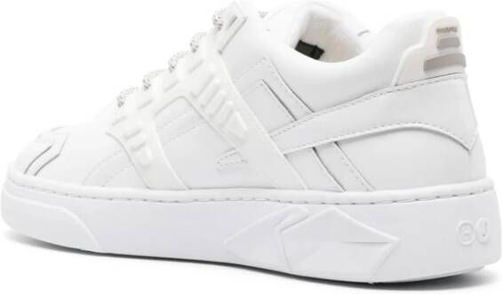 Hide&Jack Silverstone Leather Low Top Sneaker White Heren