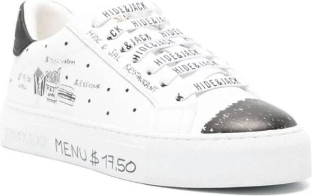 Hide&Jack Witte Sneakers Essence White Heren