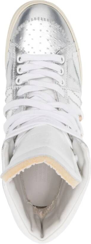 Hidnander Cage Dual White Silver Sneakers White Dames