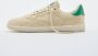 Hidnander Italiaanse Tennis Retro Schoen Sand Dollar Groen Beige Heren - Thumbnail 4