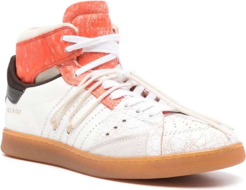 Hidnander Klassieke hoge sneakers White Heren