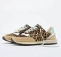 Hidnander Leopard Print Sneakers Brown Dames - Thumbnail 3