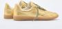 Hidnander Retro Leren Sneakers Yellow Dames - Thumbnail 3