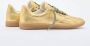 Hidnander Metallic Leren Sneakers Yellow Dames - Thumbnail 2