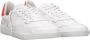 Hidnander Retro Leren Sneakers White Heren - Thumbnail 2