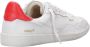 Hidnander Retro Leren Sneakers White Heren - Thumbnail 3